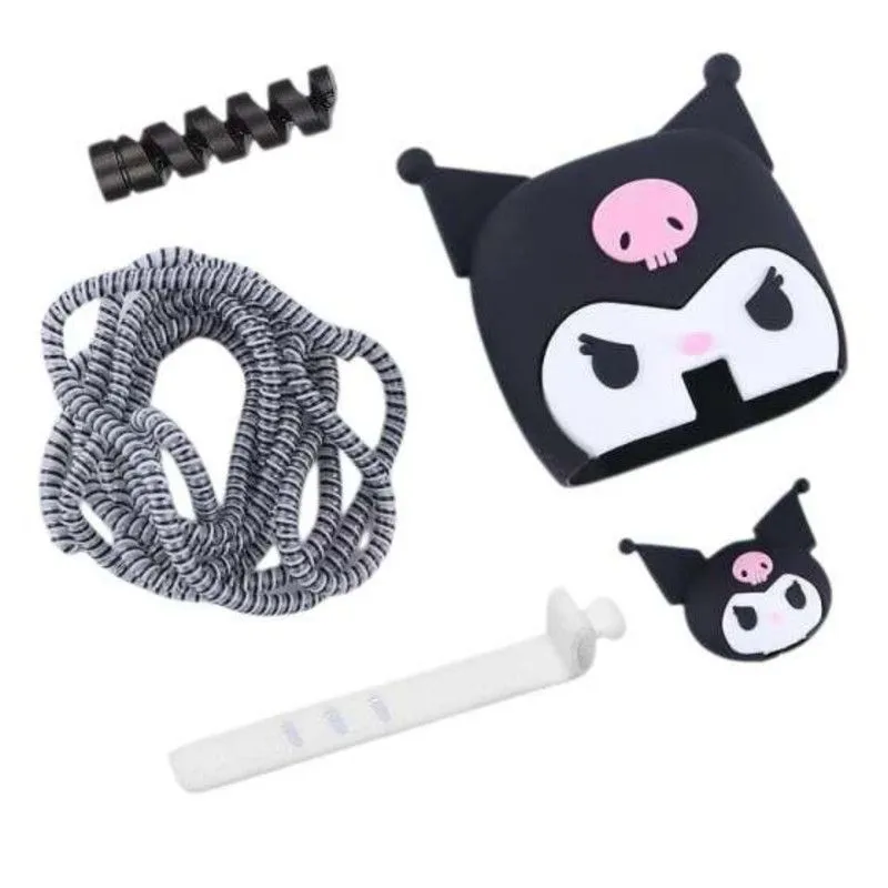 محافظ آداپتور و کابل شارژر عروسکی طرح کرومی gallery2