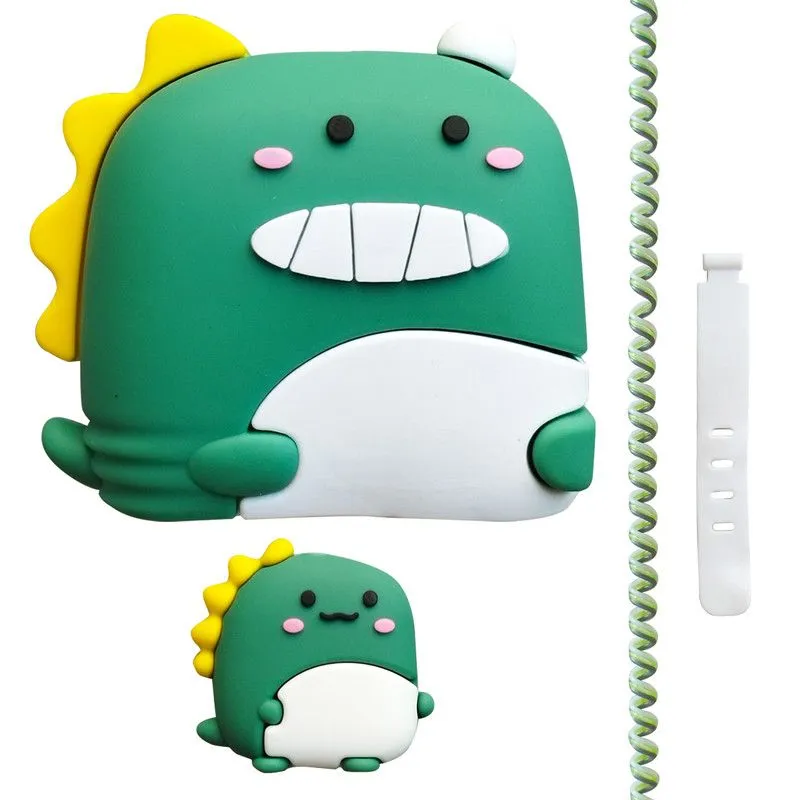 محافظ آداپتور و کابل شارژر عوسکی طرح دایناسور gallery0