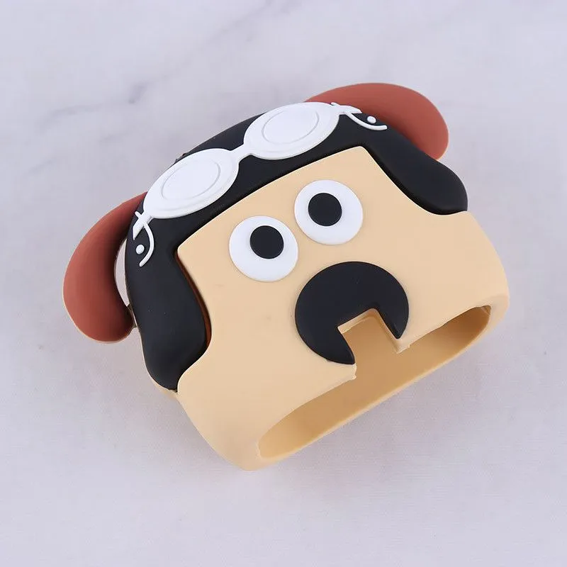 محافظ آداپتور کابل شارژر عروسکی طرح سگ گله gallery1