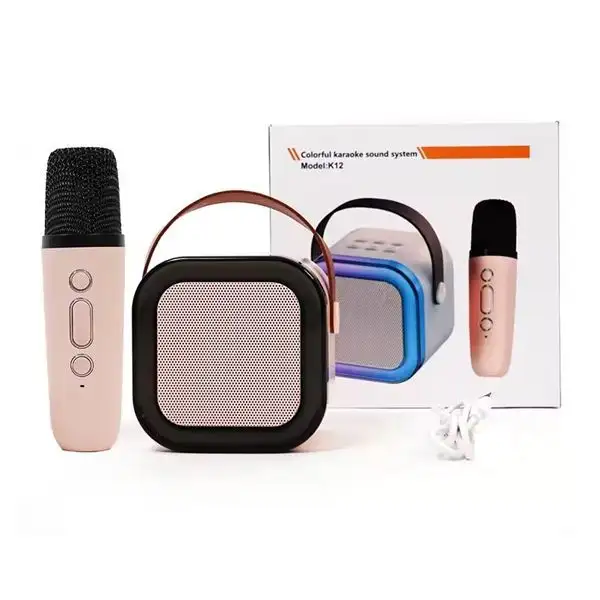 اسپیکر میکروفون دار COLORFUI KARAOKE SOUND SYSTEM مدل K-12