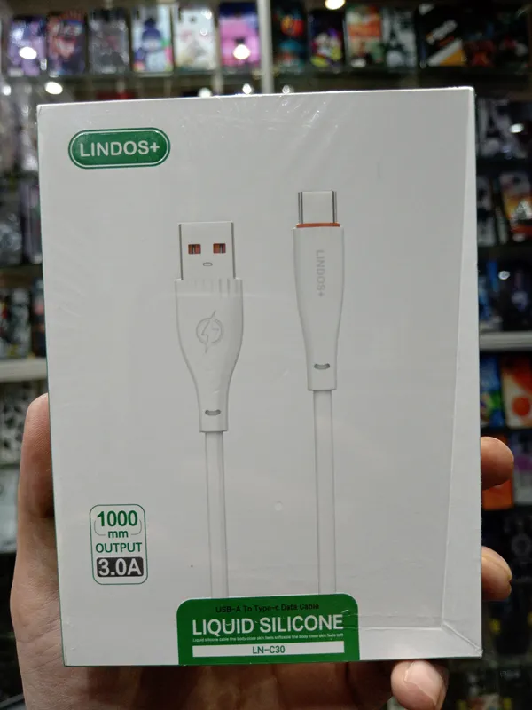 کاابل USB LINDOS+ LN-C30 Type-c gallery0
