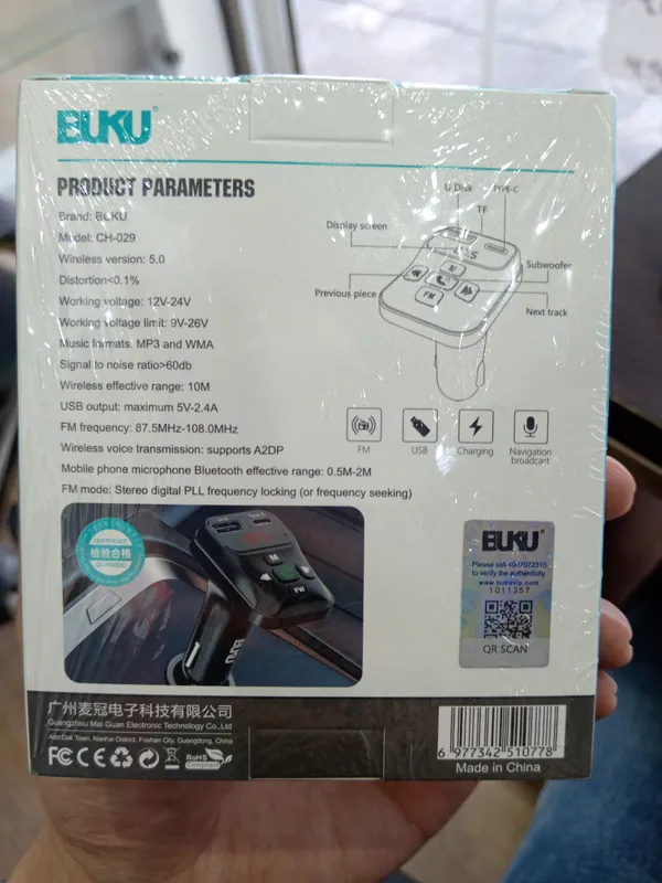 شارژر فندکی BUKU مدل CH-029 gallery1