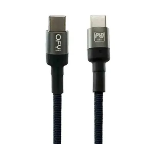 کابل شارژ OFYiمدل CA-11CC تبدیل TYPE-C به TYPE-C