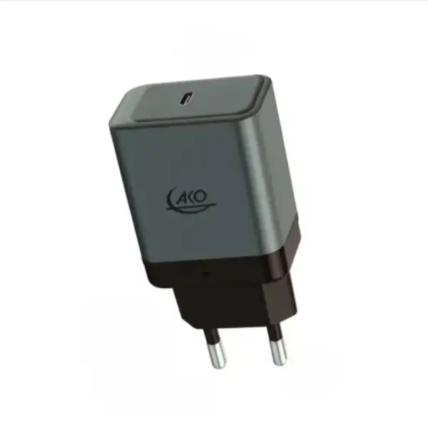 شارژر دیواری تک پورت تایپ سی برند AKO مدل (AH-46 (45W