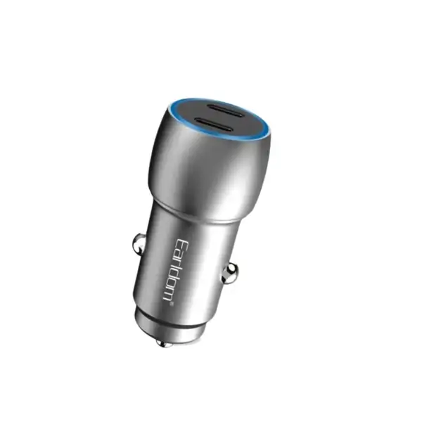 شارژر فندکی 2 پورت 40 وات Earldom مدل CC15