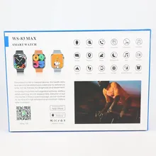 ساعت هوشمند WS-83 MAX با صفحه نمایش لمسی 45 میلی متری، بدنه فلزی، مقاومت در برابر پاشش آب IP68، سنسور ضربان قلب، فشار خون، اکسیژن و پایش خواب، قابلیت مکالمه بلوتوث 5، کنترل موسیقی، گام شمار، کالری شمار، شارژر وایرلس، هفت بند متنوع و ایرپاد هدیه gallery15