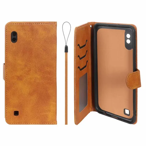 کیف چرمی موبایل سامسونگ مدل A10/M10