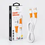 کابل تبدیل USB به Lightning آکو مدل AC-52 طول 1 متر thumb 1
