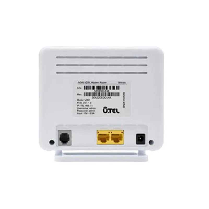 مودم U.Tel Wireless N VDSL2/ADSL2 Plus مدل V301 - سفید gallery1