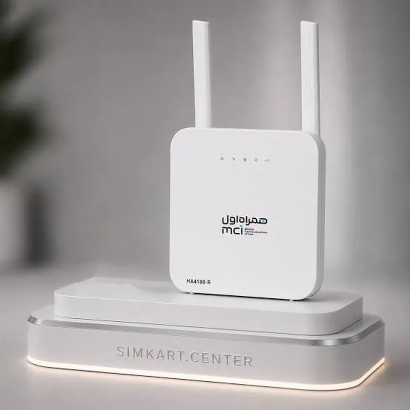 مودم رومیزی همراه اول مدل HA4410-R 4G LTE - سفید (گارانتی یکساله همراه اول) gallery1