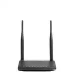مودم روتر ADSL2 PLUS بی سیم Neterbit مدل NSL-122 - مشکی (گارانتی 36 ماهه آونگ) thumb 1